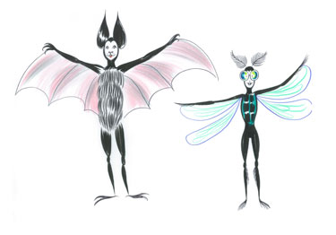 Bat&DragonFly
